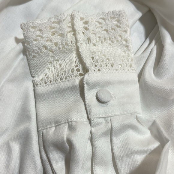 GORGEOUS NWOT Nightgown Victorian Style 100% Cotton Sz Med - Picture 4 of 7